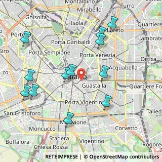 Mappa Via Larga, 20121 Milano MI, Italia (2.24167)