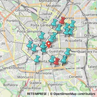 Mappa Via Larga, 20121 Milano MI, Italia (1.5725)