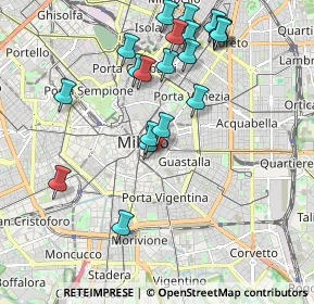 Mappa Via Larga, 20121 Milano MI, Italia (2.07)