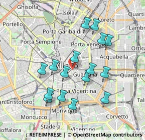 Mappa Via Larga, 20121 Milano MI, Italia (1.72375)