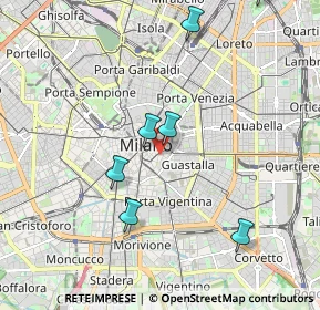 Mappa Via Larga, 20121 Milano MI, Italia (3.1225)