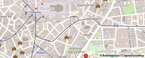 Mappa Milano