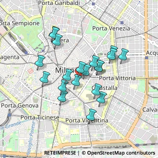 Mappa Via Larga, 20121 Milano MI, Italia (0.7775)