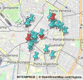 Mappa Via Larga, 20121 Milano MI, Italia (0.7655)