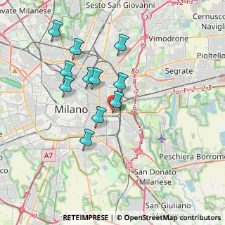 Mappa Viale Corsica, 20137 Milano MI, Italia (3.30909)