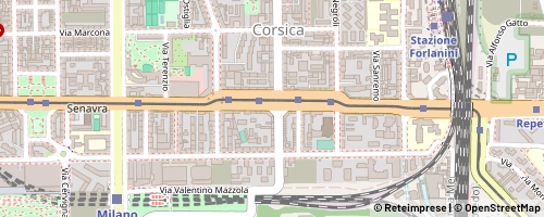 Mappa Milano