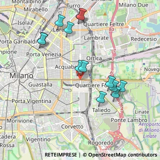 Mappa Viale Corsica, 20137 Milano MI, Italia (2.06923)