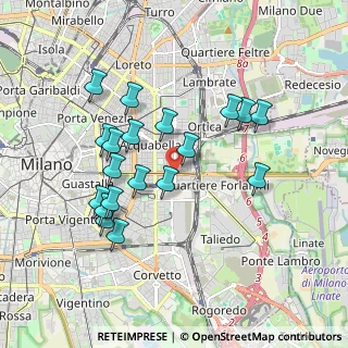 Mappa Viale Corsica, 20137 Milano MI, Italia (1.75053)