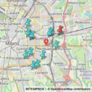 Mappa Viale Corsica, 20137 Milano MI, Italia (1.70357)