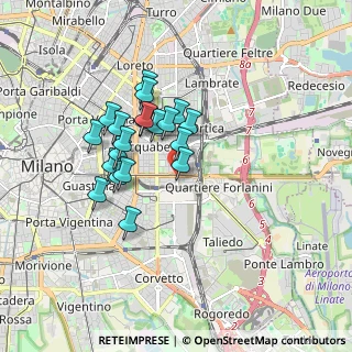 Mappa Viale Corsica, 20133 Milano MI, Italia (1.418)