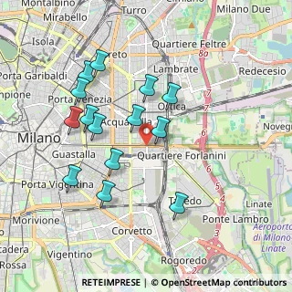Mappa Viale Corsica, 20137 Milano MI, Italia (1.795)