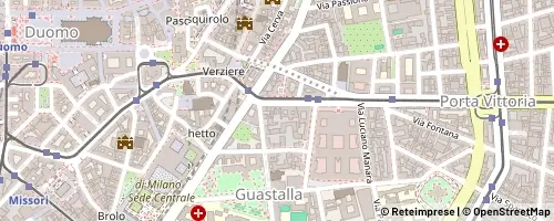 Mappa Milano