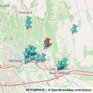 Mappa Via Olivé, 37141 Montorio VR, Italia (3.9405)