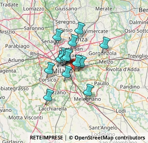 Mappa Viale Enrico Forlanini, 20134 Milano MI, Italia (8.44063)