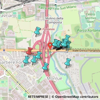 Mappa Viale Enrico Forlanini, 20134 Milano MI, Italia (0.2625)