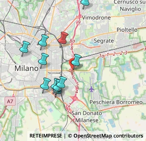 Mappa Viale Enrico Forlanini, 20134 Milano MI, Italia (3.57545)