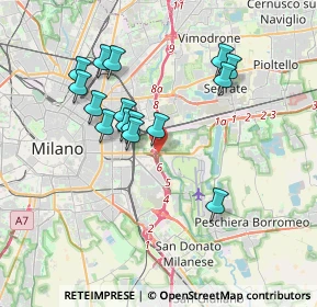 Mappa Viale Enrico Forlanini, 20134 Milano MI, Italia (3.36067)