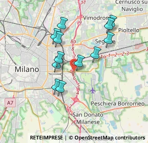Mappa Viale Enrico Forlanini, 20134 Milano MI, Italia (3.22417)