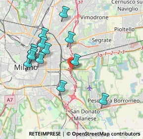 Mappa Viale Enrico Forlanini, 20134 Milano MI, Italia (3.91571)