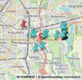Mappa Viale Enrico Forlanini, 20134 Milano MI, Italia (1.62158)