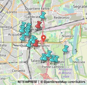 Mappa Viale Enrico Forlanini, 20134 Milano MI, Italia (1.687)