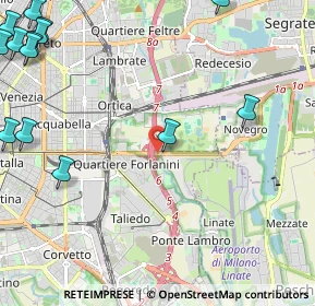 Mappa Viale Enrico Forlanini, 20134 Milano MI, Italia (3.50143)