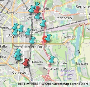 Mappa Viale Enrico Forlanini, 20134 Milano MI, Italia (2.365)