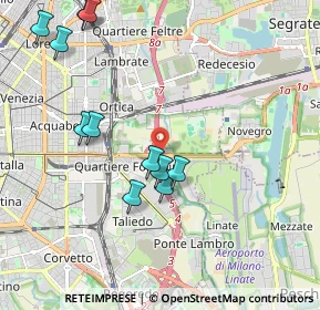 Mappa Viale Enrico Forlanini, 20134 Milano MI, Italia (2.13909)