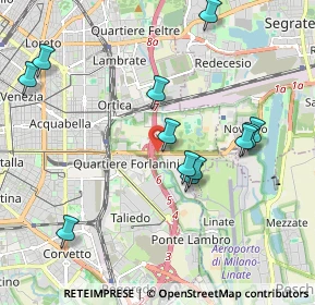 Mappa Viale Enrico Forlanini, 20134 Milano MI, Italia (2.045)