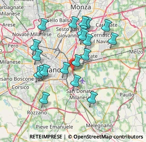 Mappa Viale Enrico Forlanini, 20134 Milano MI, Italia (7.012)
