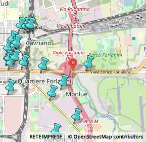 Mappa Viale Enrico Forlanini, 20134 Milano MI, Italia (1.48)