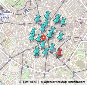 Mappa Via degli Arcimboldi, 20121 Milano MI, Italia (0.3375)