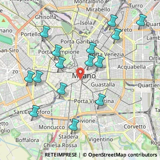 Mappa Via degli Arcimboldi, 20121 Milano MI, Italia (2.24067)