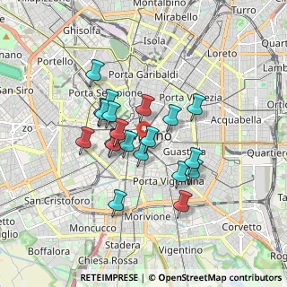 Mappa Via degli Arcimboldi, 20121 Milano MI, Italia (1.3815)