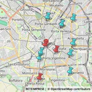 Mappa Via degli Arcimboldi, 20121 Milano MI, Italia (2.14583)