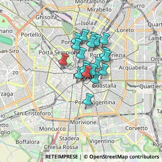 Mappa Via degli Arcimboldi, 20121 Milano MI, Italia (1.136)
