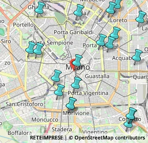 Mappa Via degli Arcimboldi, 20121 Milano MI, Italia (2.5995)