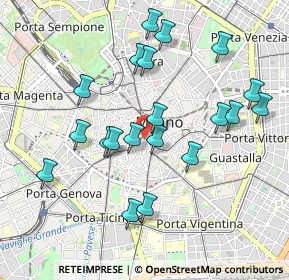 Mappa Via degli Arcimboldi, 20121 Milano MI, Italia (0.95)