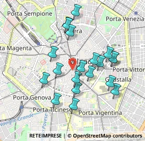 Mappa Via degli Arcimboldi, 20121 Milano MI, Italia (0.853)