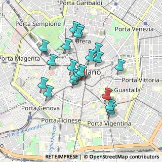 Mappa Via degli Arcimboldi, 20121 Milano MI, Italia (0.7685)