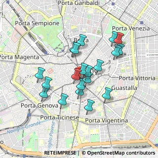 Mappa Via degli Arcimboldi, 20121 Milano MI, Italia (0.758)