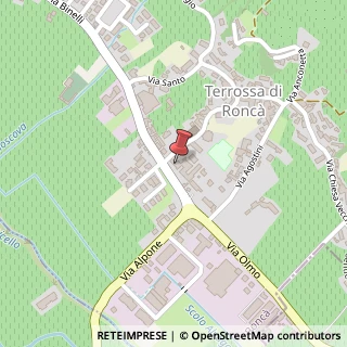 Mappa Via Piazza Terrossa, 6, 37030 Roncà, Verona (Veneto)
