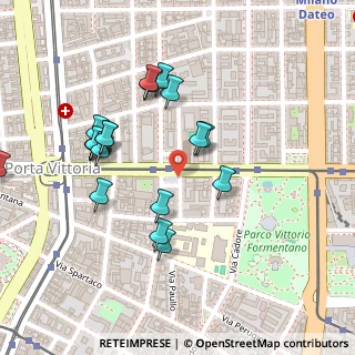 Mappa Piazza Santa Maria del Suffragio, 20135 Milano MI, Italia (0.2245)
