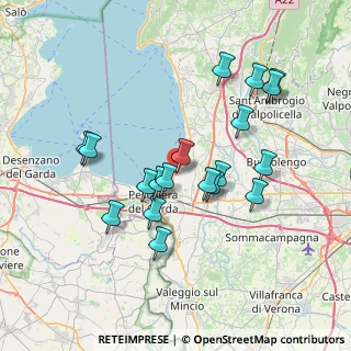Mappa Via Brusà, 37017 Lazise VR, Italia (6.87842)