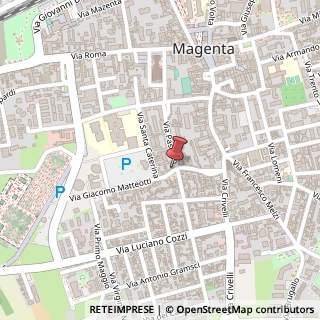 Mappa Via Giacomo Matteotti, 2, 20013 Magenta, Milano (Lombardia)