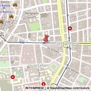 Mappa Corso di Porta Vittoria, 38, 20122 Milano, Milano (Lombardia)