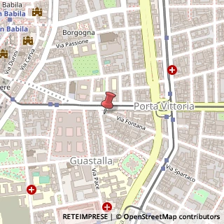 Mappa Via Fontana, 2, 20122 Milano, Milano (Lombardia)