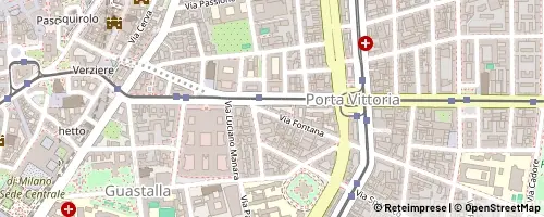 Mappa Milan