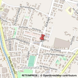 Mappa Via Bragni,  59, 35010 Cadoneghe, Padova (Veneto)