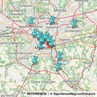 Mappa Piazza Giuseppe Grandi, 20137 Milano MI, Italia (5.49857)